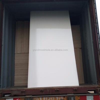 China Contemporary Wood Grain Color Melamine Faced Plywood for sale