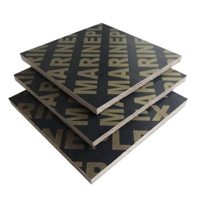 China Mid Century Building Protection Waterproof Hot Press Black Film Faced Plywood. for sale