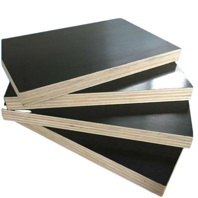 China Contemporary construction use two time hot press 18mm film faced plywood shuttering for sale