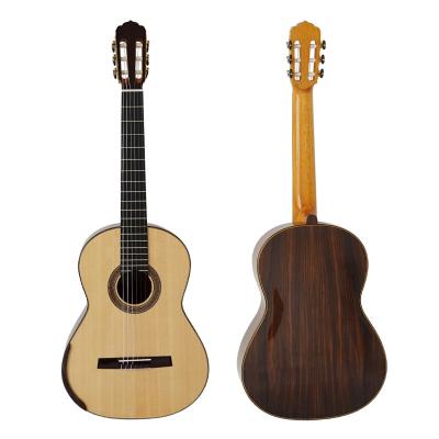 China Solid cedar/smallman flawless handmade good quality style concert grade brand Aiersi Chinese classical guitar for sale for sale