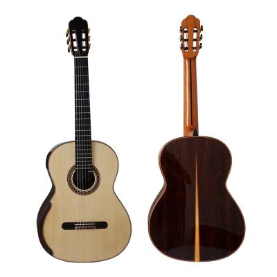 China Free Shipping Master Luthier Double Top Concert Model All Nomex Solid Double Chamber Concert Top Main Level Classical Guitar With Aiersi Guitar Fiberglass Body for sale