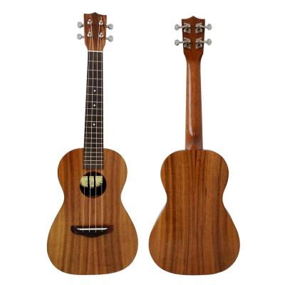 China Aiersi brand master level solid koa ukelele 26 inch professional solid Koa tenor ukulele instrument guitar for sale