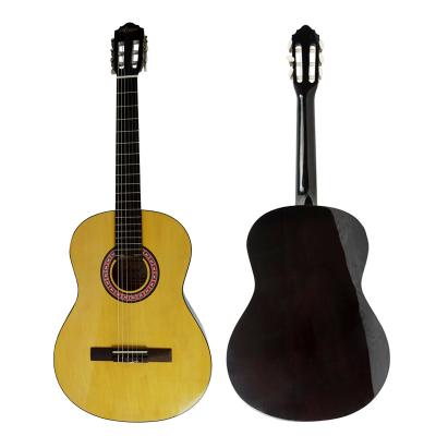 China Brand Flawless Top Color Aiersi Classical Spanish Guitar for Beginners or School for sale