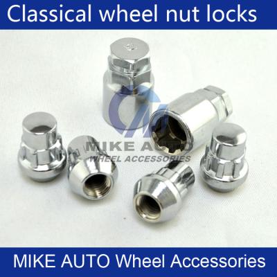 China classic wheel nut locks 12x1.5 12x1.25 14x1.5 anti-theft nut MQLS009 for sale