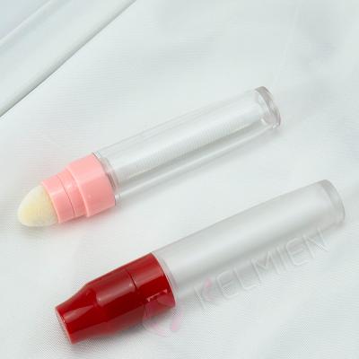 China Customizable Rotating Rotating Makeup Lip Gloss Tube Lip Gloss Tube Plastic Packaging for sale