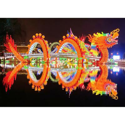 China Chinese New Year Festival Indoor Outdoor Dragon Lantern For Sale Decorations for sale