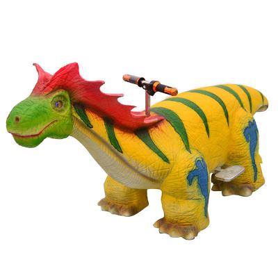 China Coin Operated Dino Park Amusement Them Park Playground Kids Attraction Customized Dragon Ride For Children Walking Animatronic for sale