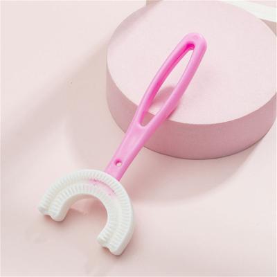 China Home U Shape Toothbrush U Shape Manual Toothbrush Stiffen Eco U Shaped Toothbrush for sale