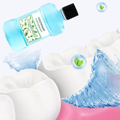 China Fresh Mint Mouthwash 250ML Non Stimulation Natural Organic Teeth Whitening Oral Care Clean Your Teeth Green Tea Mouthwash for sale