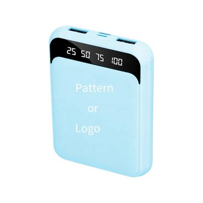 China New Mini Portable Fast Power Bank 5000mAh With Digital Display for sale