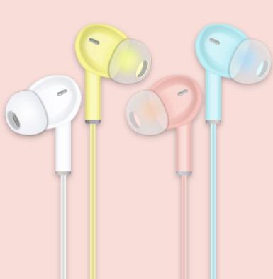 China Microphone Factory Sales On-Ear Headphone Built-in Microphone Wired 3.5mm In-Ear On-Ear Headphones Earpiece for sale