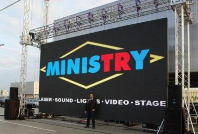 China 6.25Mm Full Color LED Backdrop Screen For Business , CE led panels for stage for sale