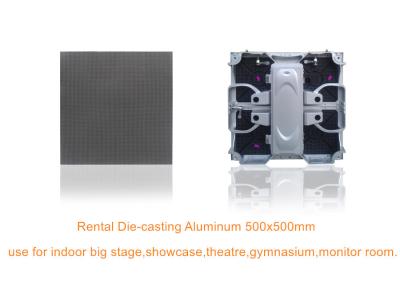 China RGB 1/13 Scan Rental Led Video Display Aluminium Cabinet 104x104 Pixels Super Fluent Image for sale