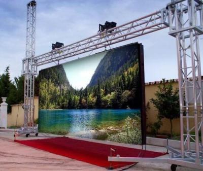 China High Definition Stage LED Screen Outdoor , Rental thin led display Seamless Connection for sale