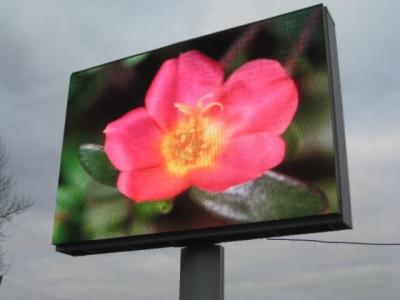 China DIP346 Fixed Square Outdoor Full Color LED Display Signs P10 1R1G1B For Events for sale