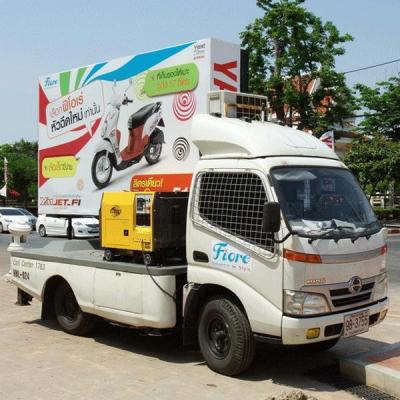 China Truck Mounted LED Screen Panels For Advertising , 31.25MM Pixel for sale