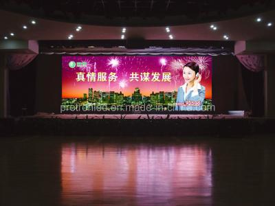 China Os eventos Advertsing de P7.62 milímetro conduziram o brilho alto exterior de visualização ótica da parede à venda