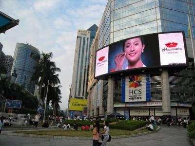 China Super Brightness Outdoor LED Video Display P10mm For Advertising DIP346 9000 nits for sale