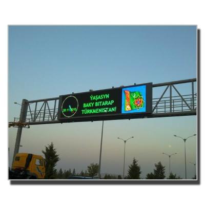 China P16 Outdoor LED Scrolling Message Sign , 20*10 Pixels Moving Billboard for sale