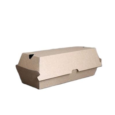 China Custom Hot Selling Biodegradable Hamburger Packaging Box Eco Friendly Eco Friendly Boxes for sale