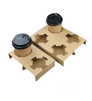 China Recyclable Take Away Coffee Paper Cup Holder for sale