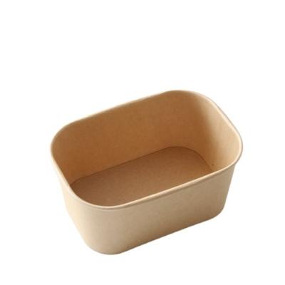 China Modern Recycled Materials Food Grade Food Grade Sushi Take Out Sushi Box Packaging Salad Bowl for sale