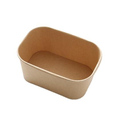 China Recycled Materials Round Shape Disposable Hard Takeout Bowls With Lid For Noodles / Soup / Salad Bowl for sale