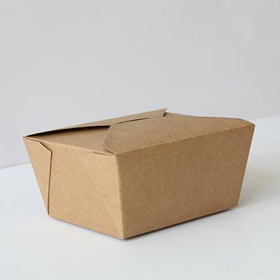 China Recycled Materials Take Away Disposable Cardboard Insulated Food Containers for sale