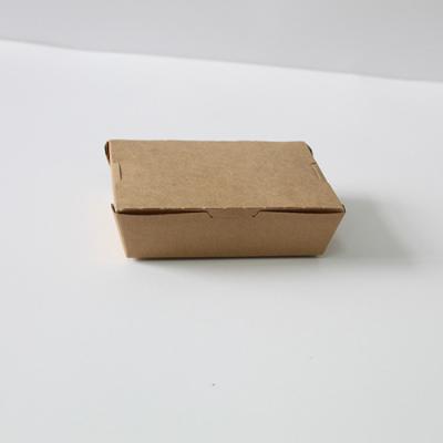 China New Design Recycled Salad Fruit Paper Packaging Materials Wholesale Takeout Container Lunch Box For Food for sale