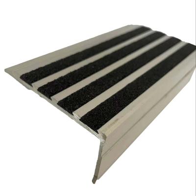 China Modern Aluminum Alloy Anti Slip Stair Strip Pervent Fall for sale