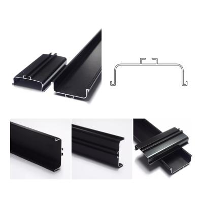 China Aluminum Skirting Aluminum Profiles For Kitchen Cabinet Board OML01 for sale