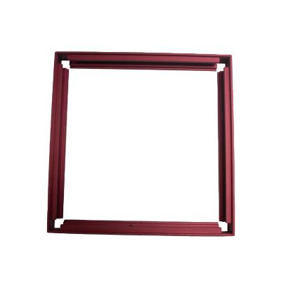 China NATOA Factory Supply Advertising Machine Aluminum Frame Equipment Aluminum Elevator Display Frame Middle Square for sale