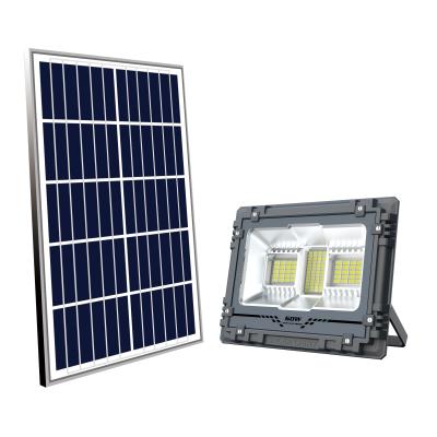 China 60W LED Solar Street Flood Lights Outdoor Price List with Remote Control Waterproof Ideal for Parking Lot Stadium for sale