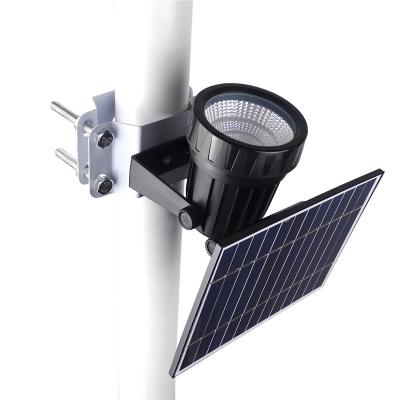 China 5w 10w 12w Outdoor Solar Lamp Solar Flag pole spot light waterproof for sale