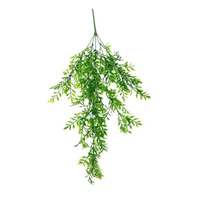 China Environmental Friendly Artificial Green Plant Wall Hanging Spring Grass Decoration for sale