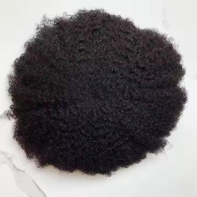 China Invisible HAIR LINE WITH 100% HUMAN HAIR 4MM SWISS LACE 8X10” Afro Hair WIGS for Men for sale