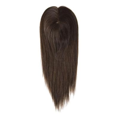 China Hot Sale RAW Virgin Hair Topper Human Fish Net Women Topper Human Hair Toupee raw hair topper forwomen for sale