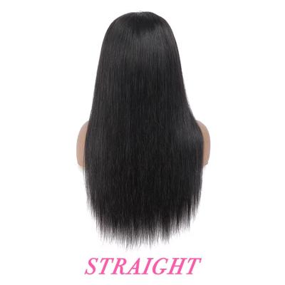 China Transparent Lace Frontal Wig 5x5 Lace Closure Wig Ready To Wear Straight Human Hair Wig for sale