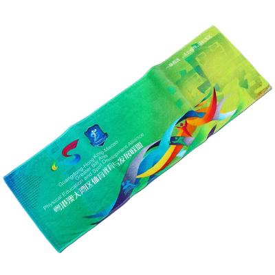 China 2023 Cotton comfortable sublimation daily quick-drying factory use sports highly absorbent soft face towel for sale