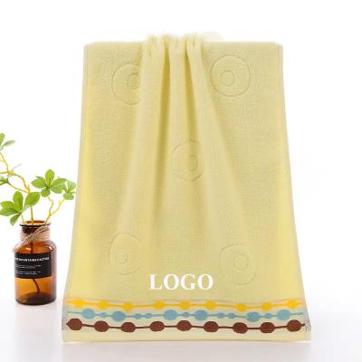 China Chinese Manufacturer Factory Yellow 35x75cm QUICK DRY Towels For Adults Lace High Absorbent Blue Home Use Cotton Hand Face Towel for sale