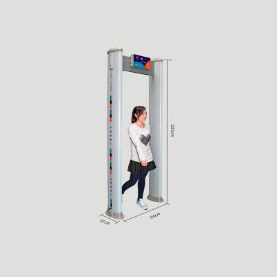 China Light Outdoor Waterproof Walk Through Metal Detectors for sale