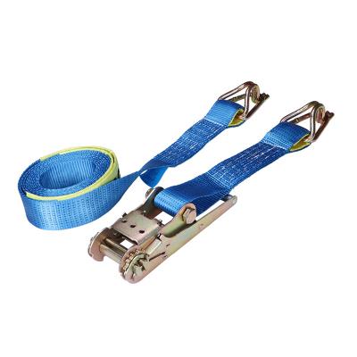 China Polyester Australia Ratchet Tie Down With Hook And Keeper for sale