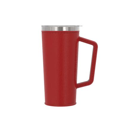 China PICUS 400MlL Disposable Shape PP Leather Stainless Steel Travel Inner Cup for sale