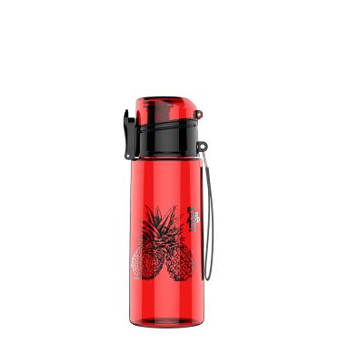 China 750ml Sample Sustainable Custom Design Plastic Easy Hold Water Bottle for sale