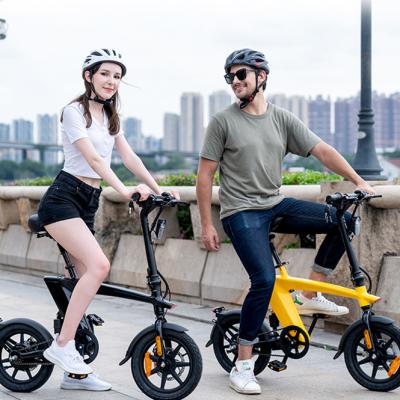 China US warehouse elektric bicycle 14 Inch Foldable New Design elektric bike Riding Bike electricity bicycle For Adults for sale