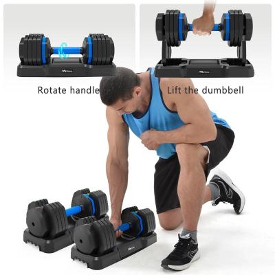 China Free shipping Adjustable Dumbbell - 55lb Single Dumbbell with Anti-Slip Handle for sale