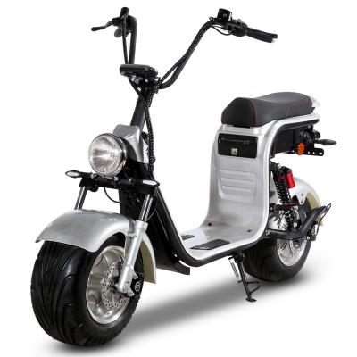 China European COC Certification Electric 1500W 12A fat tire citycoco scooter 2000W niu elektric scooter 10inch Motorcycle for sale