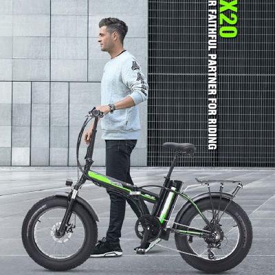 China EU warehouse Fast delivery High Quality electricity bicycle 48V 500W elektric bike 20inch foldable Mountain electric bikes for sale