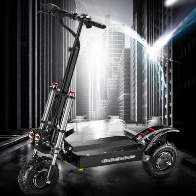 China EU&US warehouse fast delivery Powerful Dual Motors 60V 5600W electric scooters 11inch tires off road scooter for sale