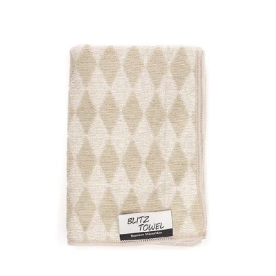 China Viable quality cheap soft lozenge bamboo fiber bamboo towel for bathroom for sale